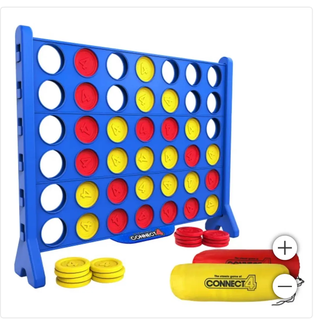Giant Connect Four Game reference image for HD Party Supplies rental planning