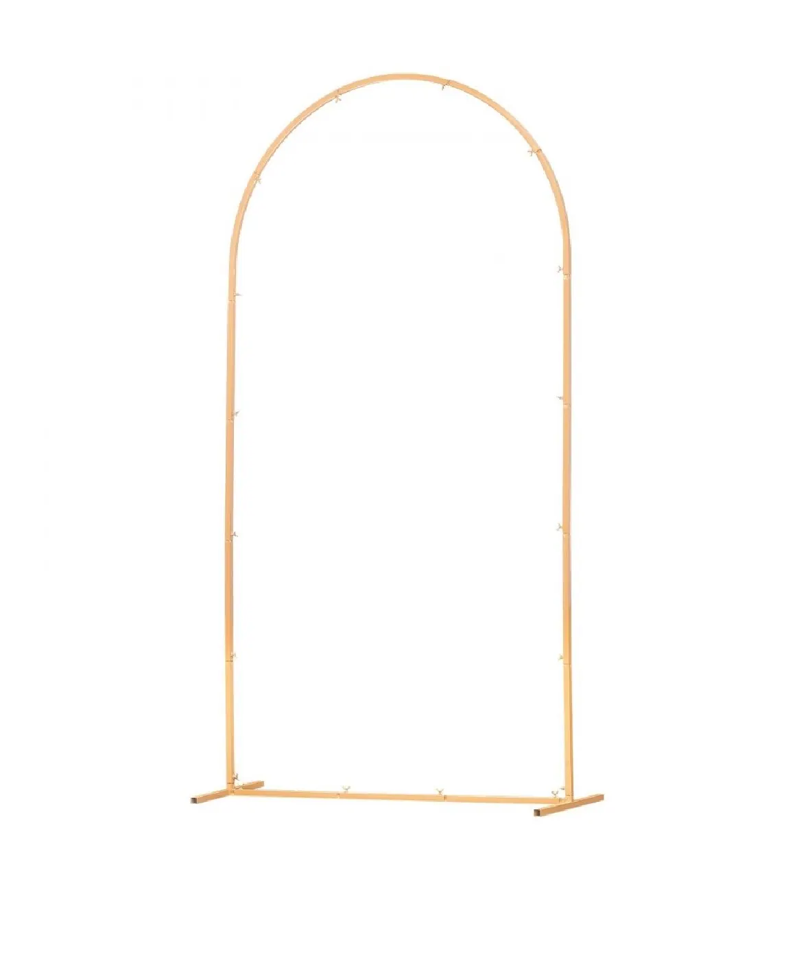 Gold Arched Backdrop Frame reference image for HD Party Supplies rental planning