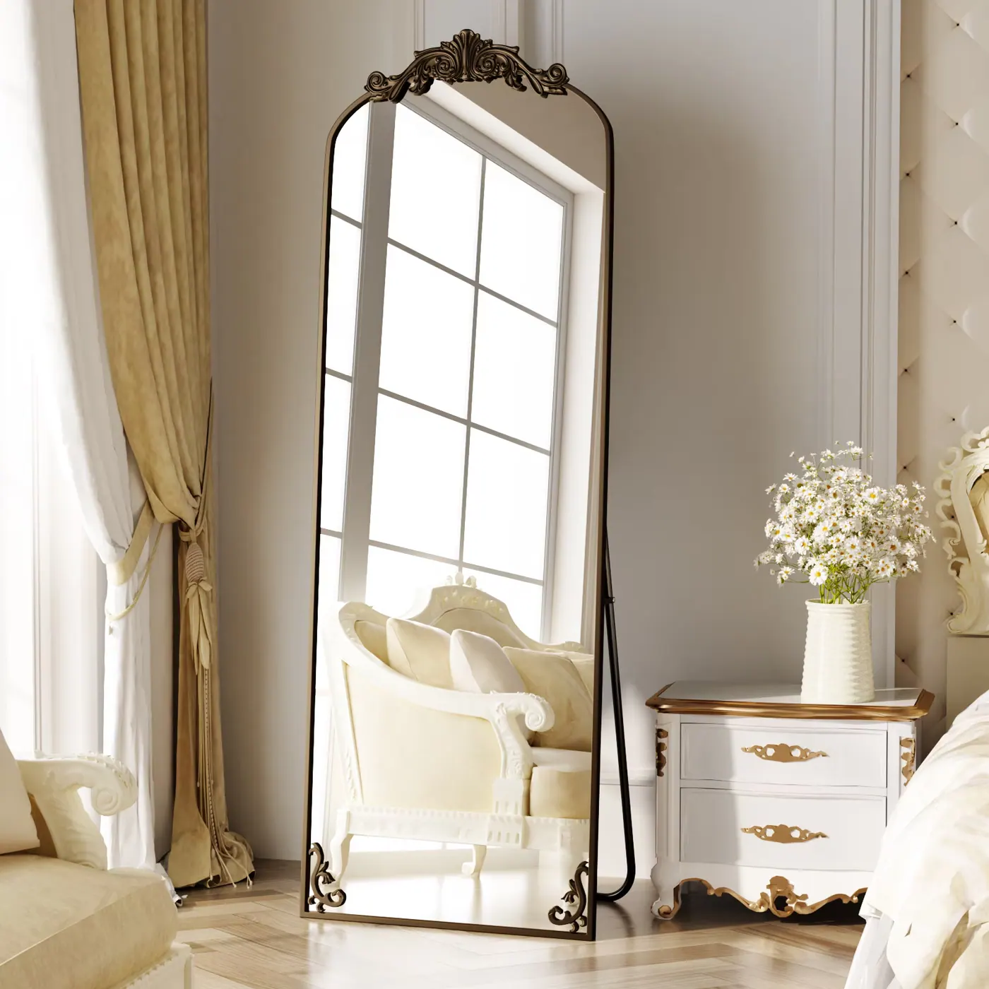 Standing Floor Mirror reference image for HD Party Supplies rental planning