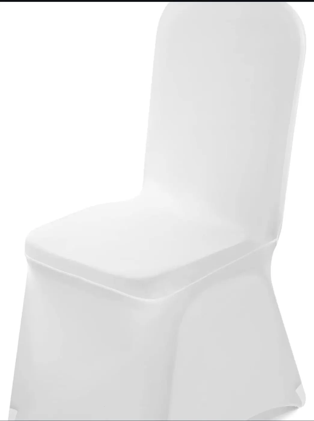 White Chair Cover reference image for HD Party Supplies rental planning